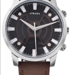 STRADA Japanese Movement Water Resistant Watch